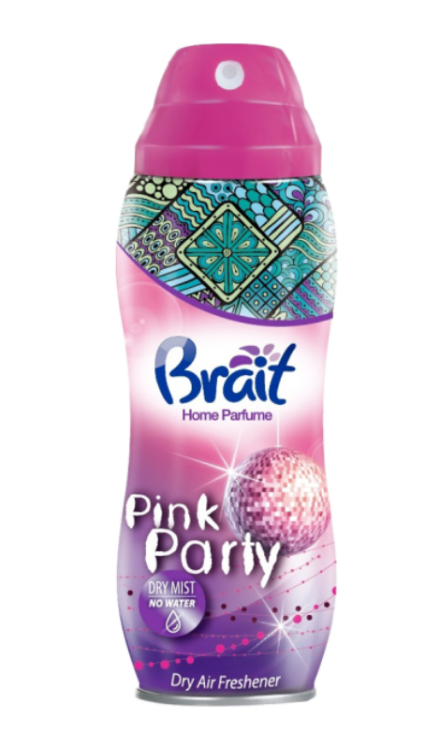 Brait suchý osvěžovač vzduchu ve spreji 300 ml Pink Party