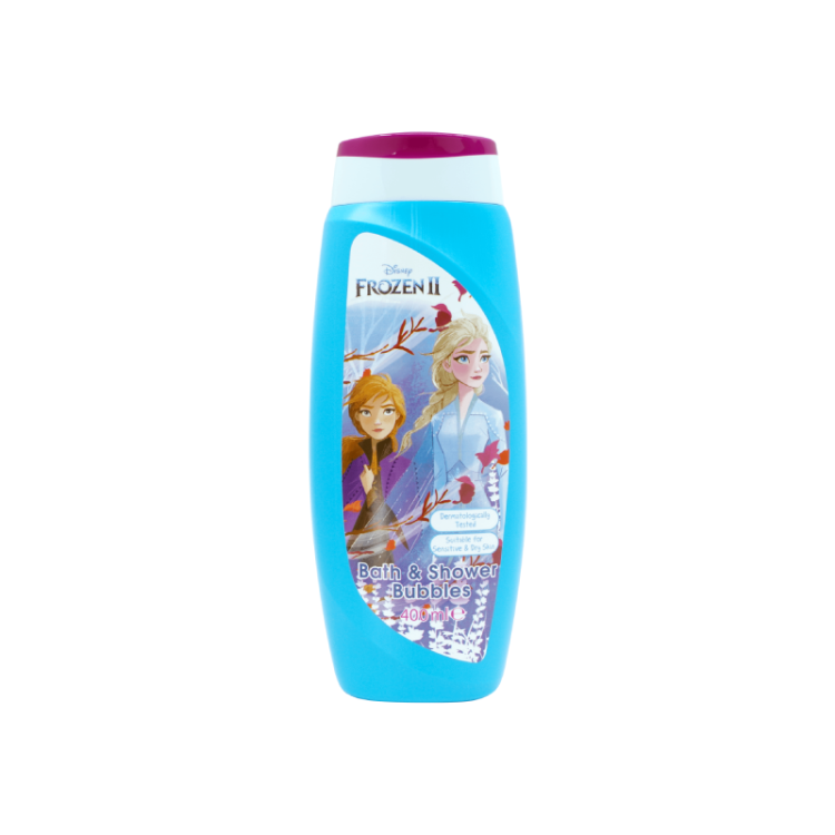 Disney Frozen II dětská pěna do koupele a sprchový gel 400 ml