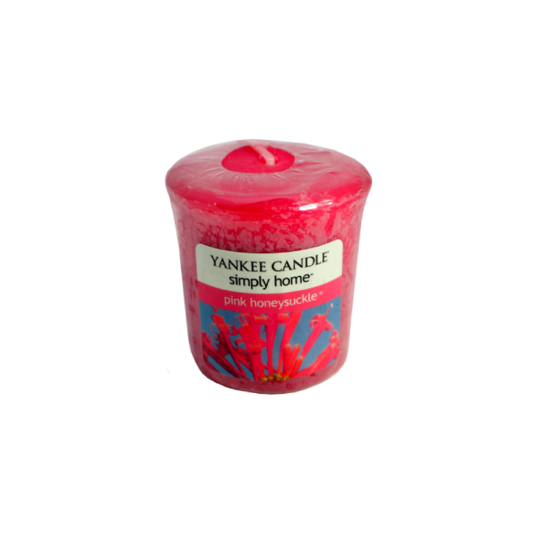 Yankee Candle Simply Home votivní svíčka 49g Pink Honeysuckle