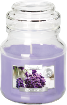 Obrázek k výrobku Bispol Premium Line vonná svíčka ve skle 120g Lavender - Levandule snd71-79