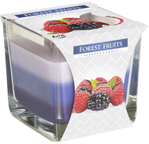 Obrázek k výrobku Bispol vonná svíčka ve skle tříbarevná 170g Forest Fruits - Lesní ovoce snk80-13