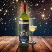 Obrázek k výrobku Cabernet bílé víno Znamení zvěrokruhu -Blíženci 750 ml,12% vol. - Blíženci
