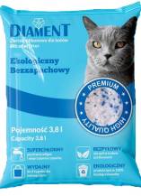Obrázek k výrobku Diament SILIKONOVÉ STELIVO pro kočky přírodní 3,8L