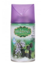 Obrázek k výrobku Embfresh náplň do automatického spreje 250 ml Blackberry, Dewy Leaves & Wild Rosemary - Ostružina, vlhké listí a divoký rozmarýn