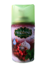 Obrázek k výrobku Embfresh náplň do automatického spreje 250 ml Fresh Mint, Wild Berries & Whipped Cream - Čerstvá máta, lesní plody a šlehačka