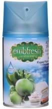 Obrázek k výrobku Embfresh náplň do automatického spreje 250 ml Zelené jablko, čisté prádlo a čerstvá máta - Zelené jablko, čisté prádlo a čerstvá máta