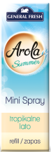 Obrázek k výrobku General Fresh Arola Mini spray náplň do osvěžovače vzduchu 15ml Tropical Summer - tropické léto 