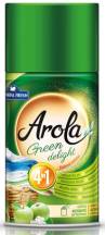 Obrázek k výrobku General Fresh AROLA Náhradní náplň Green delight 250 ml - zelené jablko a čisté prádlo