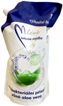 Obrázek k výrobku Miléne Aloe Vera antibakteriální tekuté mýdlo náhradní náplň 1 l - Aloe Vera s antibakteriální přísadou 1L