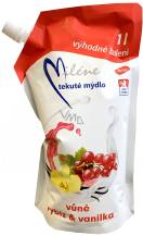 Obrázek k výrobku Miléne Rybíz a vanilka tekuté mýdlo náhradní náplň 1 l - Rybíz a vanilka 1L