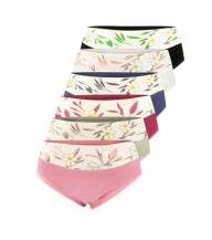 Obrázek k výrobku Pesail Dámské bavlněné kalhotky KYTKY YW4126, 6 barev v balení - 6x-M, 1x-XL, 5x-XXL