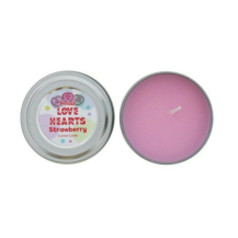 Obrázek k výrobku Swizzels Love Hearts vonná svíčka v plechové dóze 85g Strawberry