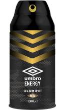 Obrázek k výrobku Umbro Energy pánský  deodorant tělový sprej 150ml