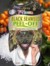 Obrázek k výrobku 7th Heaven Black Seaweed Peel-Off slupovací maska na obličej z černých mořských řas 10ml