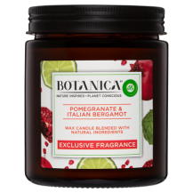 Obrázek k výrobku AIR WICK botanica Svíčka ve skle Pomegranate & Italian bergamot 120 g - granátové jablko a italský bergamot 