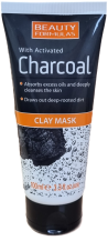 Obrázek k výrobku Beauty Formulas Charcoal Clay Mask  -  pleťová maska s aktivním uhlím