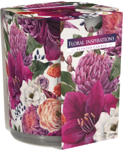 Obrázek k výrobku Bispol dekorativní vonná svíčka ve skle 100g Floral Inspirations - Květinové inspirace sn72s-30