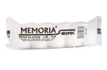 Obrázek k výrobku Bispol Memoria náhradní náplň do hřbitovní svíčky 5 ks Bílé - Gravelight Refill Colourless p30