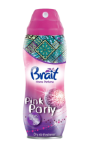 Obrázek k výrobku Brait suchý osvěžovač vzduchu ve spreji 300 ml Pink Party