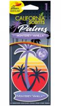 Obrázek k výrobku CALIFORNIA SCENTS Palma visačka - vůně do auta - Monterey Vanilla