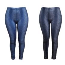 Obrázek k výrobku Elevek Dámské bambusové legíny jeans-světle modré/tmavě modré  - S/M-2XL/3XL