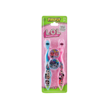 Obrázek k výrobku Firefly dětský zubní kartáček s ochraným krytem 2 ks L.O.L. Surprise!