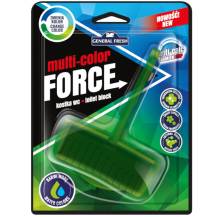 Obrázek k výrobku General Fresh Multi-Color Force závěsný WC blok 40g - zelenomodrý 