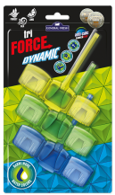 Obrázek k výrobku General Fresh Tri Force Dynamic závěsný WC blok 3x45g