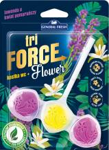 Obrázek k výrobku General Fresh Tri Force Flover závěsný WC blok 45g  - Levandule a pomerančový květ