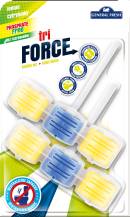 Obrázek k výrobku General Fresh Tri Force WC blok  2x45g  - Lemon 