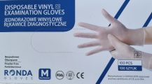 Obrázek k výrobku Disposable Vinyl Gloves jednorázové rukavice bez pudru velikost M ,100 kusů