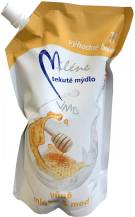 Obrázek k výrobku Miléne Mléko a med tekuté mýdlo náhradní náplň 1 l - mléko a med 1L