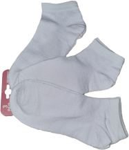 Obrázek k výrobku Pesail dámské  bílé kotníkové ponožky  - 35-38 , 38-42 