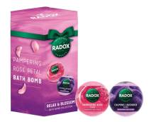 Obrázek k výrobku RADOX Šumivé bomby do koupele Relax & Blossom 2x100g