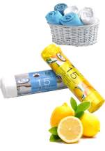 Obrázek k výrobku TidyZ sáčky do koše s vůní 50 l neutralizující zápach  - citron , čerstvé prádlo