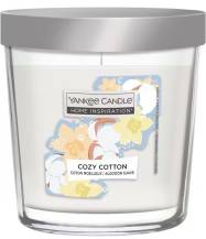 Obrázek k výrobku YANKEE CANDLE home inspiration Cozy Cotton 200g - Útulný bavlněný pohárek
