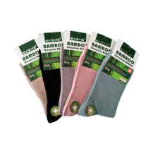 Obrázek k výrobku AURA.VIA Bamboo dámské ponožky barevný mix NN8630